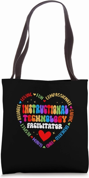 Instructional Technology Facilitator School Cute Academic Tote Bag