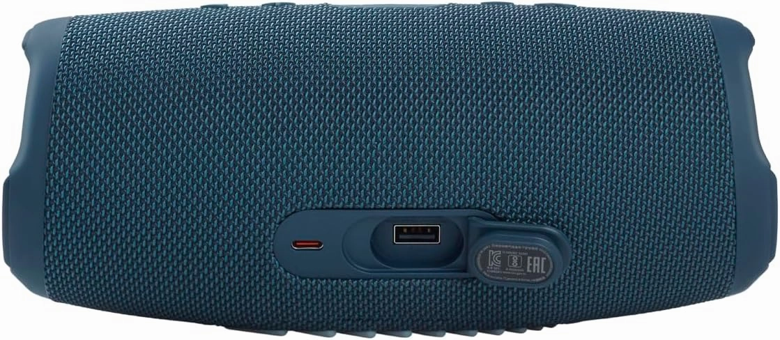 JBL CHARGE 5 - Portable Waterproof (IP67) Bluetooth Speaker with Powerbank USB Charge out, 20 hours playtime, JBL Partyboost (Blue)