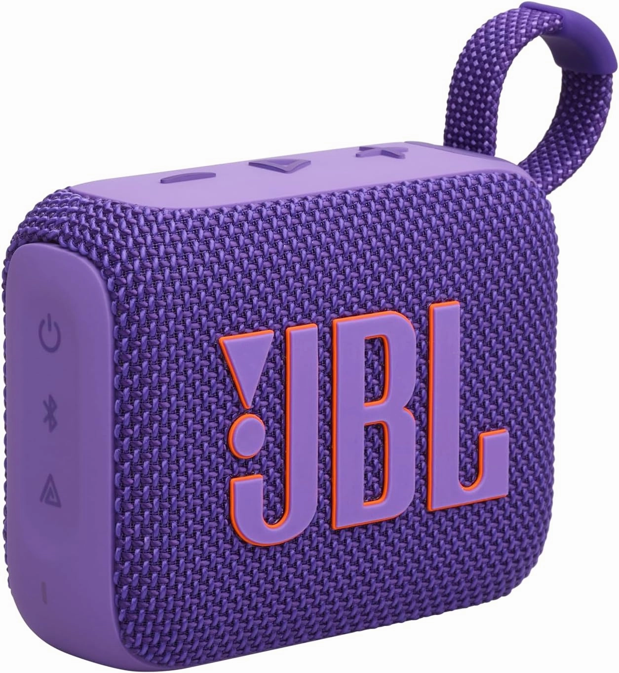 JBL Go 4 - Ultra-Portable, Waterproof and Dustproof Bluetooth Speaker, Big Pro Sound with Punchy bass, 7-Hour Built-in Battery, Made in Part with Recycled Materials (Purple)
