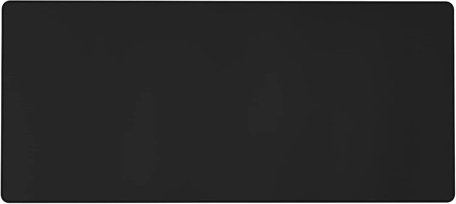 JIALONG Large Gaming Mouse Pad, XXL Desk Mousepad with Stitched Edges, Non-Slip Base Keyboard Pad for Gamer, Office & Home Classic Black