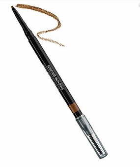 Jolie Refine Brow- Automatic Brow Liner with Brush- Precise Definition - Sweatproof, Smudgeproof and Waterproof -Paraben Free, Gluten Free, Cruelty Free (Medium Brown)