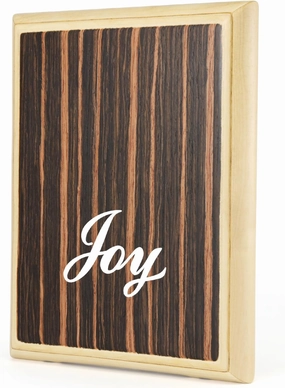 Joy 101 Pad Series Cajon with Veined Ebony Tapping and Birch Wood Body