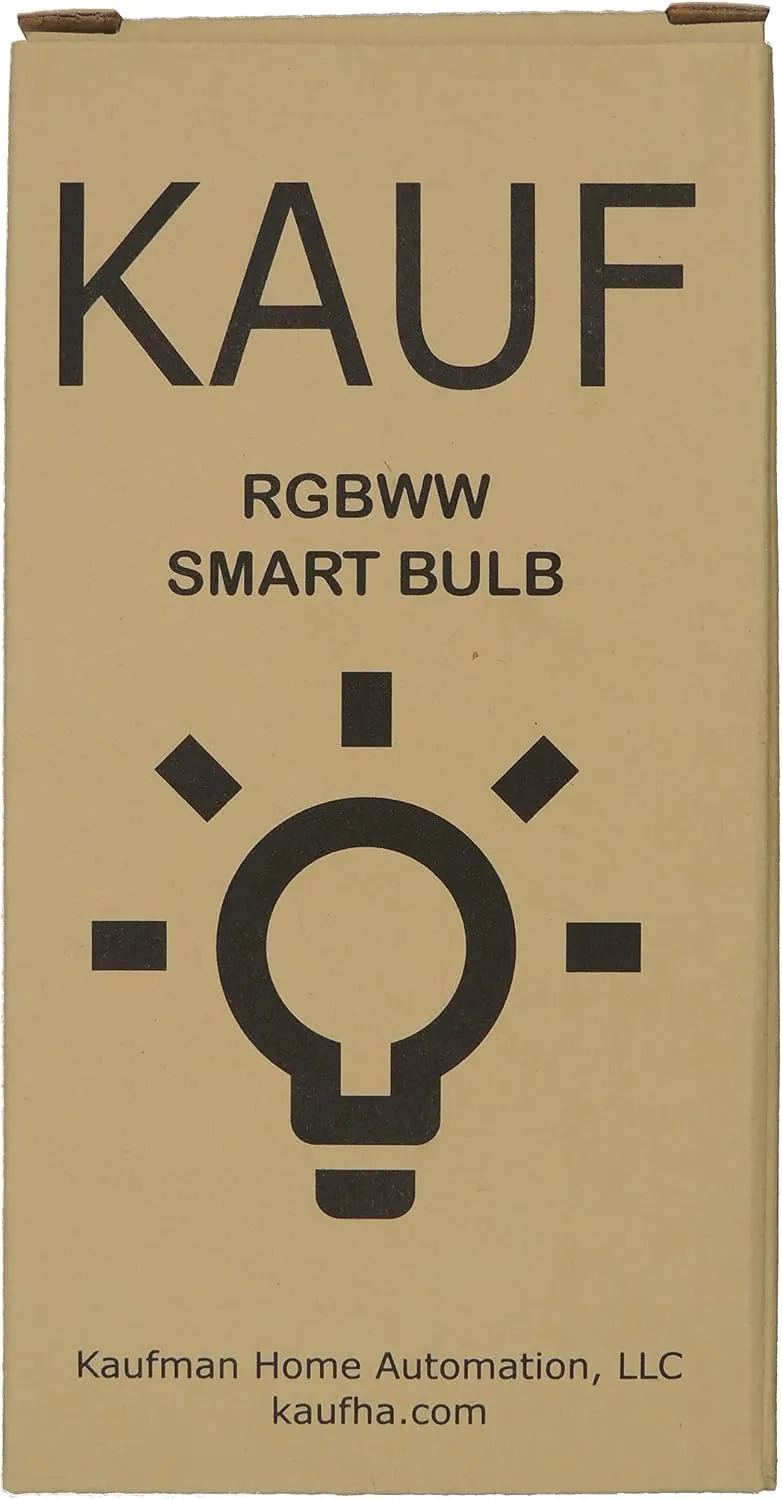 KAUF A21 RGBWW Smart Bulb with ESPHome, Compatible with Tasmota, Made for Home Assistant (4)