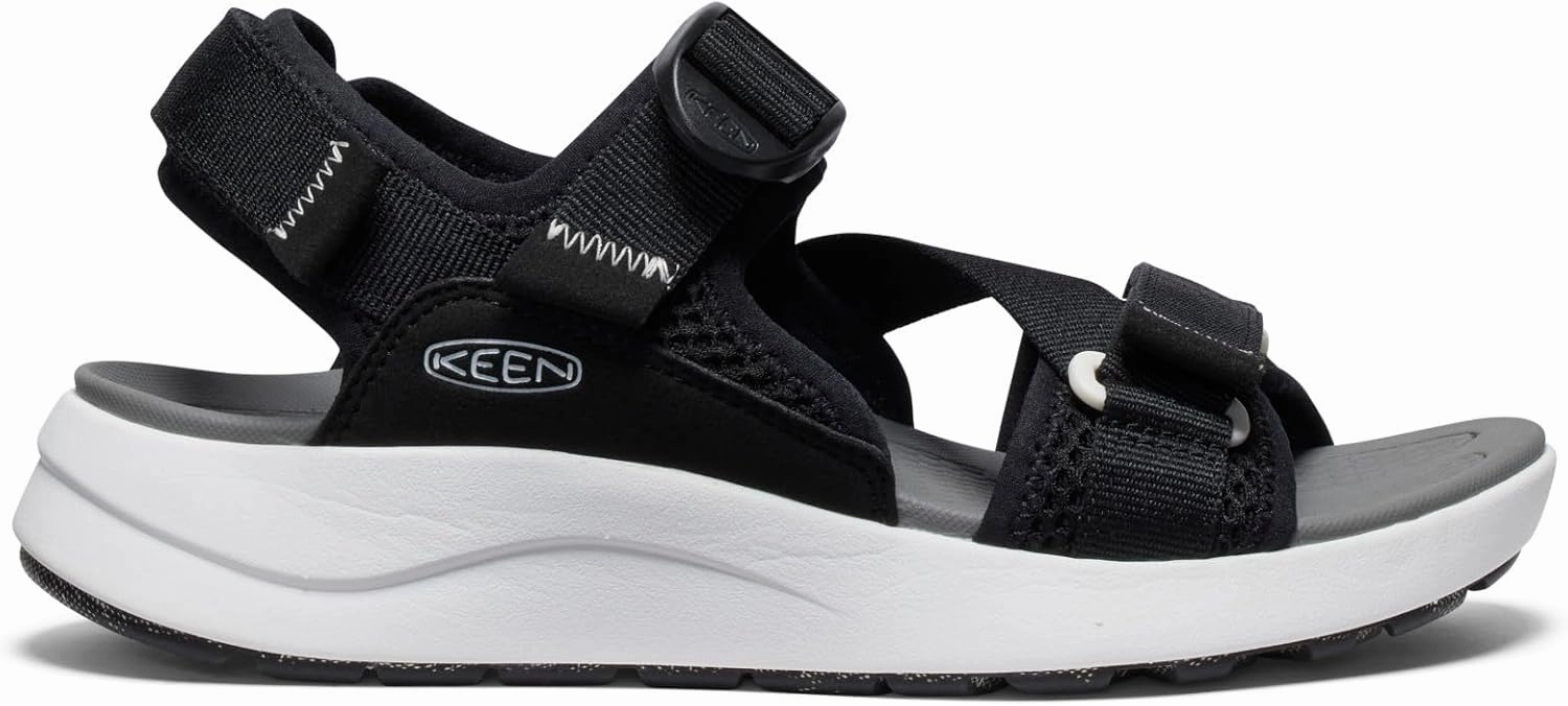 KEEN womens Elle Sport Backstrap Breathable Adjustable Comfortable Open Toe Athletic Wedge