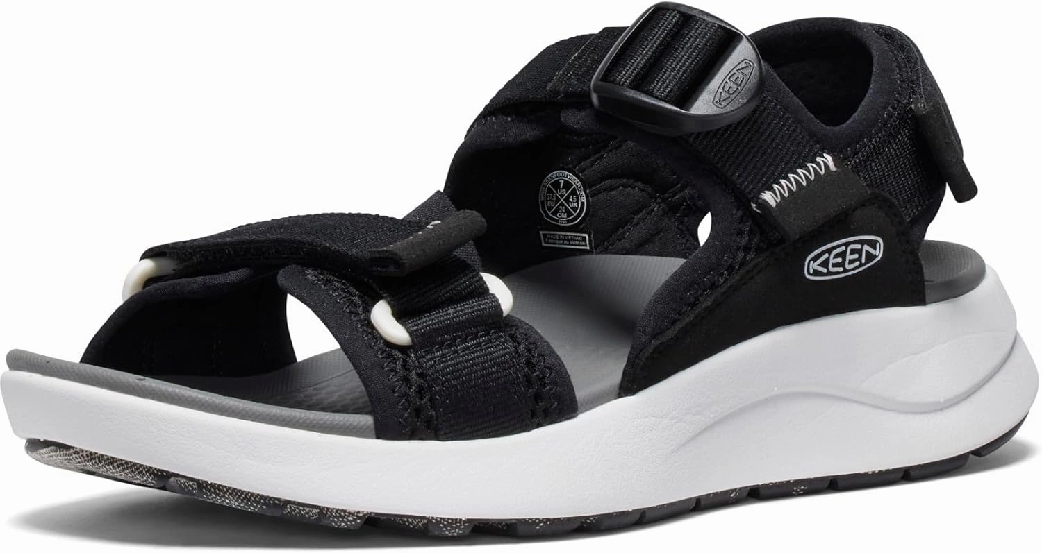 KEEN womens Elle Sport Backstrap Breathable Adjustable Comfortable Open Toe Athletic Wedge