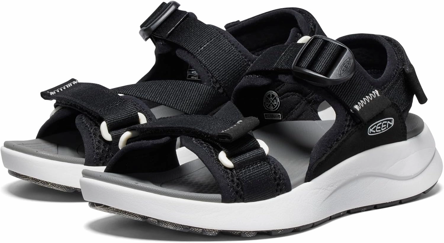 KEEN womens Elle Sport Backstrap Breathable Adjustable Comfortable Open Toe Athletic Wedge