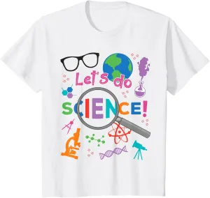 Kids Let's Do Science Cute Kid Science - Future Scientist Design T-Shirt