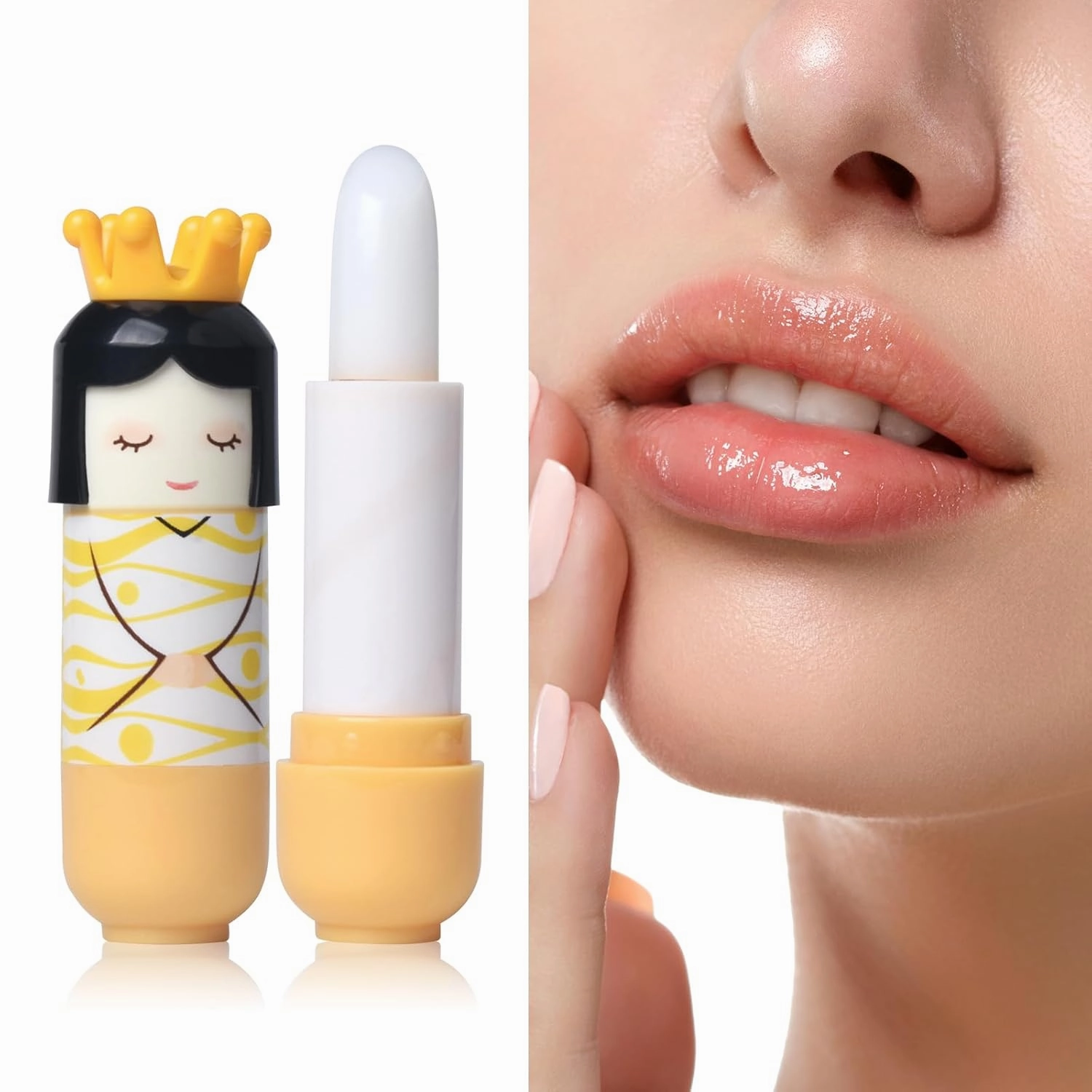 LAMUSELAND 24 Pack Lip Balm Bulk, Moisturizing Long-lasting Natural Lip Balm Lipstick Pack Lip Makeup Set Kit for Women (Multi 03)
