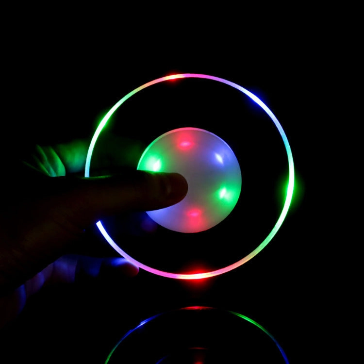 LED Glow Coaster – Acrylic Crystal Luminous Cocktail