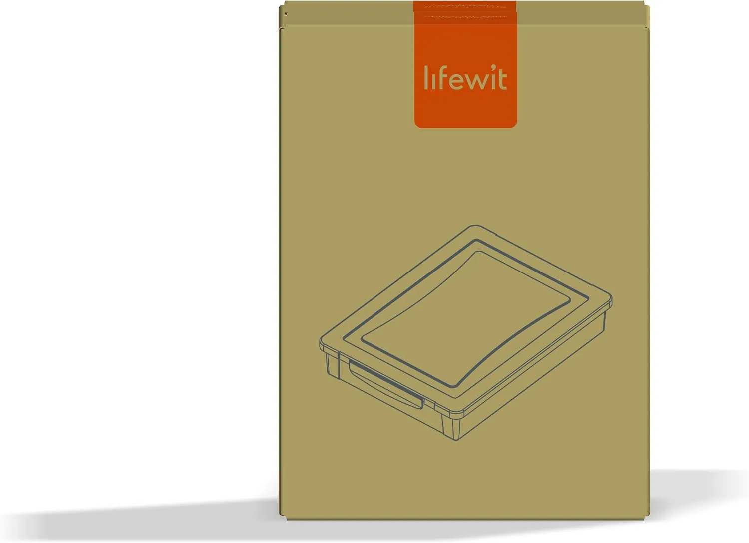 Lifewit 4 Pack Plastic Multi-Purpose Storage Box with Latching Lids, Clear A4, 8.5" x 11" Letter Size Paper Storage, Storage Containers for Board Game, Craft, Document, Magazine, Art Supplies