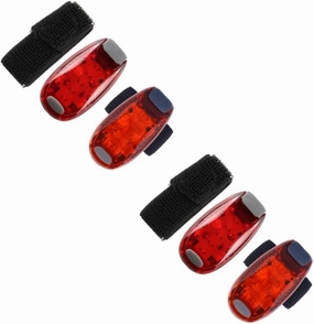 Lights for Outdoor Adventure Battery Night Running Rear LED Camping Bright Tail Light Flashing Runner