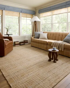 Loloi Chris Loves Julia Judy Collection JUD-01 Natural/Cream 2'-6" x 7'-6" Runner Rug