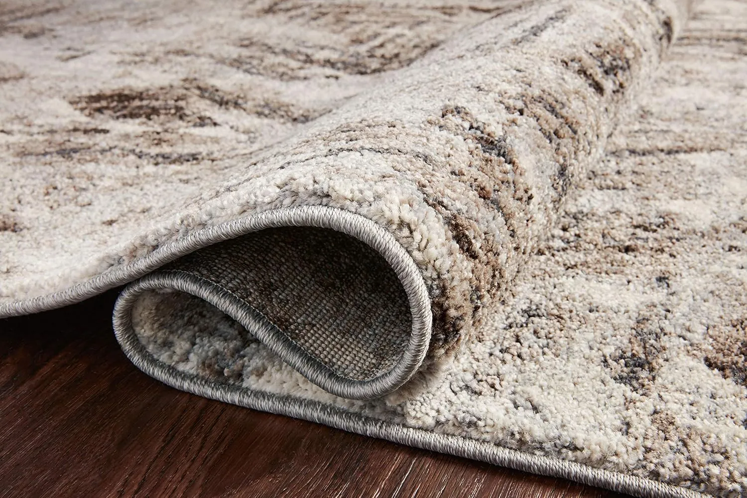 Loloi II Austen Collection AUS-03 Natural/Brown 2'-4" x 10' Runner Rug