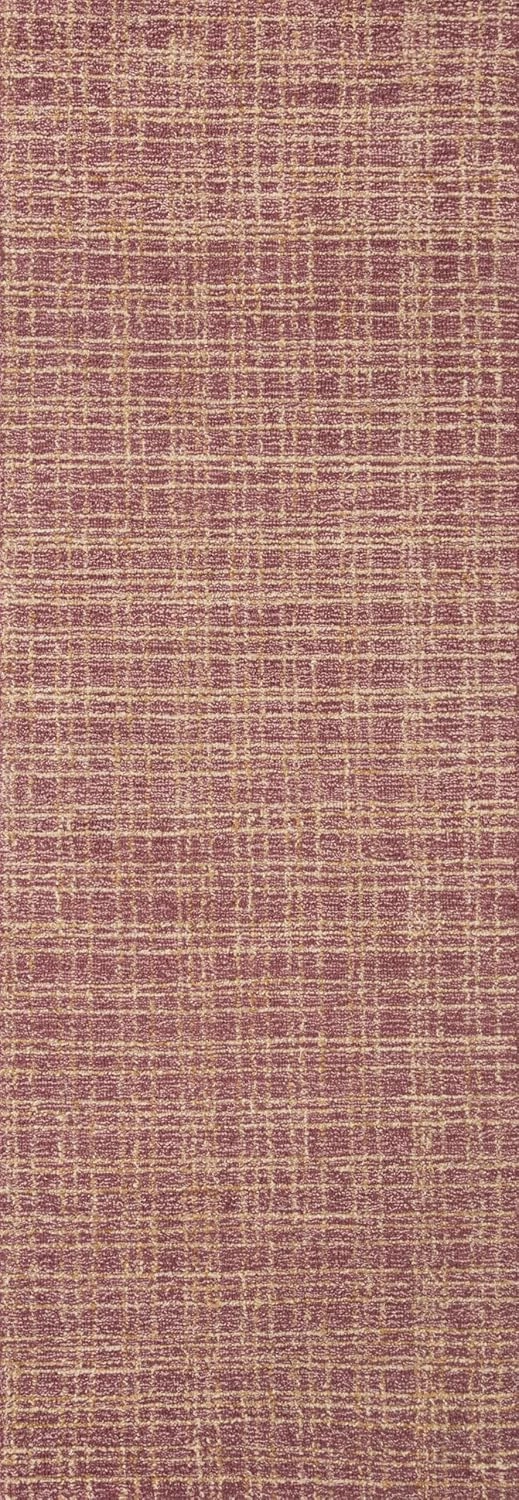 Loloi Chris Loves Julia x Polly Collection POL-03 Berry/Natural 2'-0" x 5'-0" Accent Rug