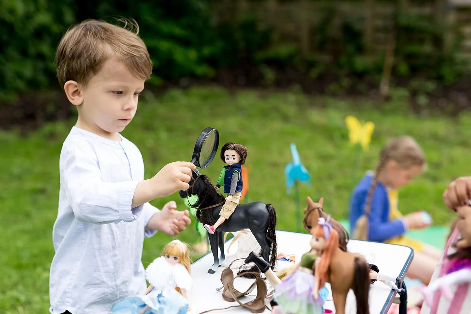 Lottie Pony Club Doll with Horse Set and Accessories