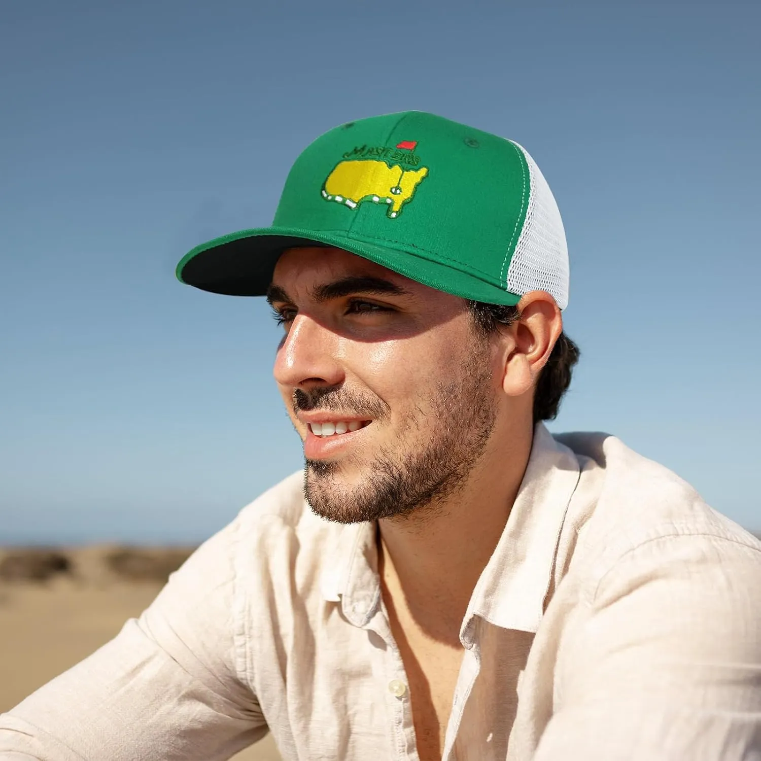 Masters Tournament Golf Hat Green Adjustable Baseball Cap Casual Trucker Hat Fashion Hip Hop Headwear for Men Women