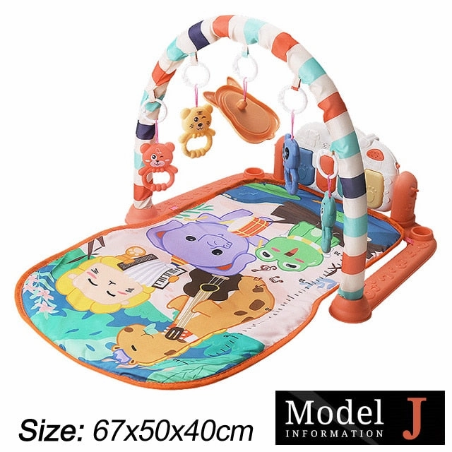 Mat Early Puzzle Education Crawling Pad Carpet Kid Wide range Rack Refined Piano Toy Music Styles Infant Rug 26 Baby Gym Baby Play Playmat Keyboard