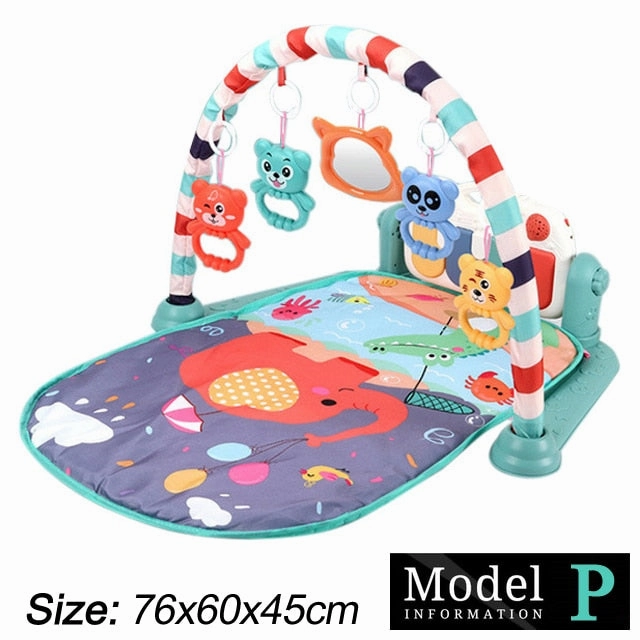Mat Early Puzzle Education Crawling Pad Carpet Kid Wide range Rack Refined Piano Toy Music Styles Infant Rug 26 Baby Gym Baby Play Playmat Keyboard
