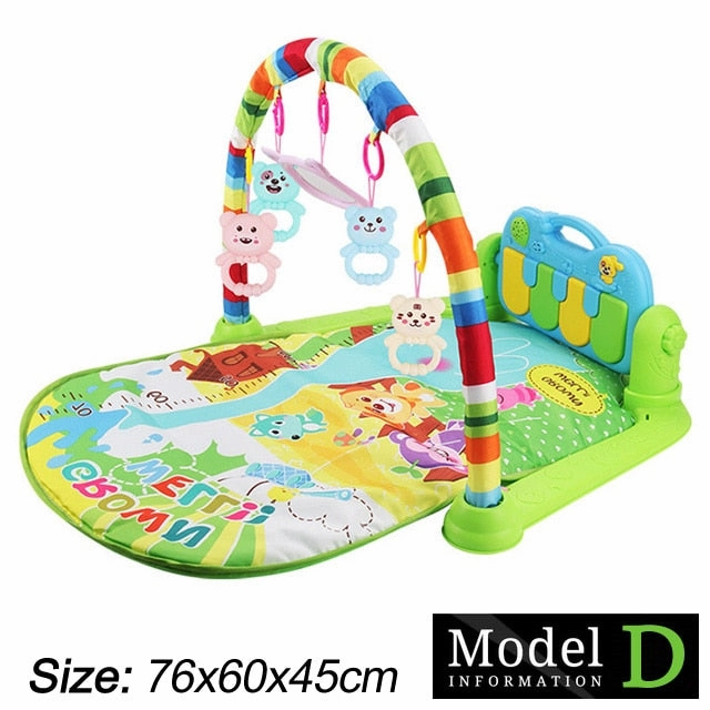 Mat Early Puzzle Education Crawling Pad Carpet Kid Wide range Rack Refined Piano Toy Music Styles Infant Rug 26 Baby Gym Baby Play Playmat Keyboard