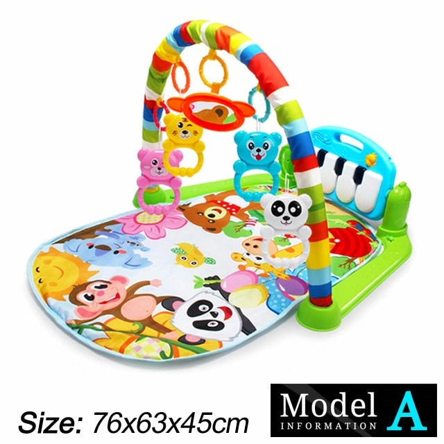 Mat Early Puzzle Education Crawling Pad Carpet Kid Wide range Rack Refined Piano Toy Music Styles Infant Rug 26 Baby Gym Baby Play Playmat Keyboard