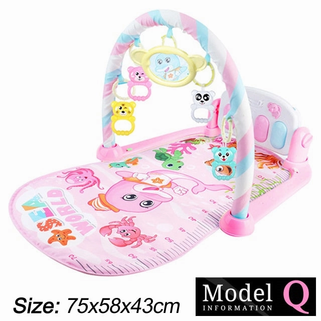 Mat Early Puzzle Education Crawling Pad Carpet Kid Wide range Rack Refined Piano Toy Music Styles Infant Rug 26 Baby Gym Baby Play Playmat Keyboard
