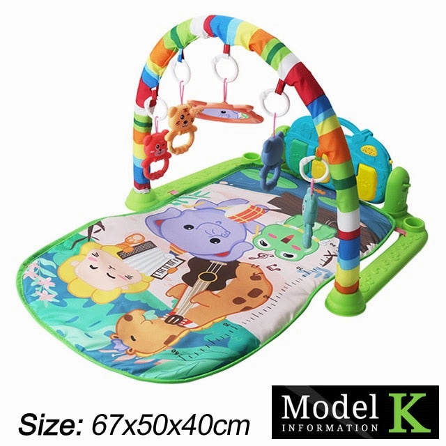 Mat Early Puzzle Education Crawling Pad Carpet Kid Wide range Rack Refined Piano Toy Music Styles Infant Rug 26 Baby Gym Baby Play Playmat Keyboard
