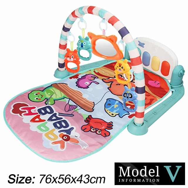 Mat Early Puzzle Education Crawling Pad Carpet Kid Wide range Rack Refined Piano Toy Music Styles Infant Rug 26 Baby Gym Baby Play Playmat Keyboard