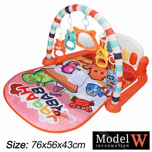 Mat Early Puzzle Education Crawling Pad Carpet Kid Wide range Rack Refined Piano Toy Music Styles Infant Rug 26 Baby Gym Baby Play Playmat Keyboard