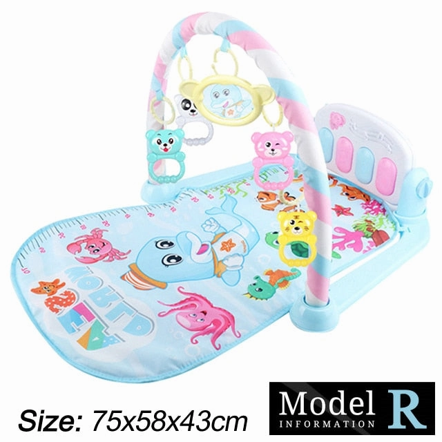 Mat Early Puzzle Education Crawling Pad Carpet Kid Wide range Rack Refined Piano Toy Music Styles Infant Rug 26 Baby Gym Baby Play Playmat Keyboard