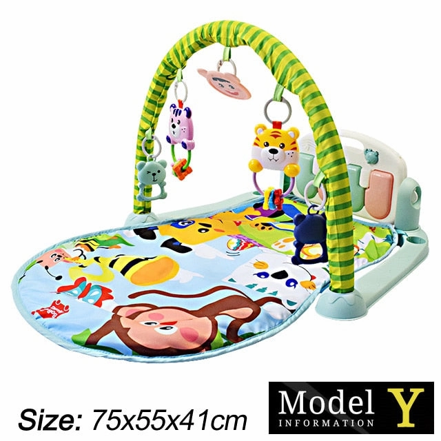 Mat Early Puzzle Education Crawling Pad Carpet Kid Wide range Rack Refined Piano Toy Music Styles Infant Rug 26 Baby Gym Baby Play Playmat Keyboard