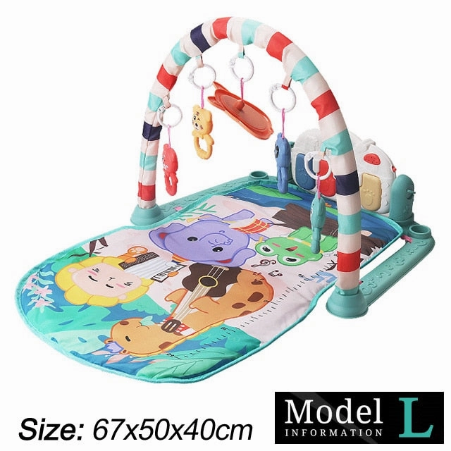 Mat Early Puzzle Education Crawling Pad Carpet Kid Wide range Rack Refined Piano Toy Music Styles Infant Rug 26 Baby Gym Baby Play Playmat Keyboard