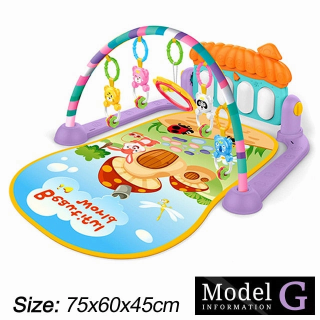Mat Early Puzzle Education Crawling Pad Carpet Kid Wide range Rack Refined Piano Toy Music Styles Infant Rug 26 Baby Gym Baby Play Playmat Keyboard