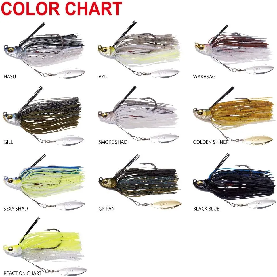 Megabass UOZE Swimmer Lure, 3/16 oz, Lotus
