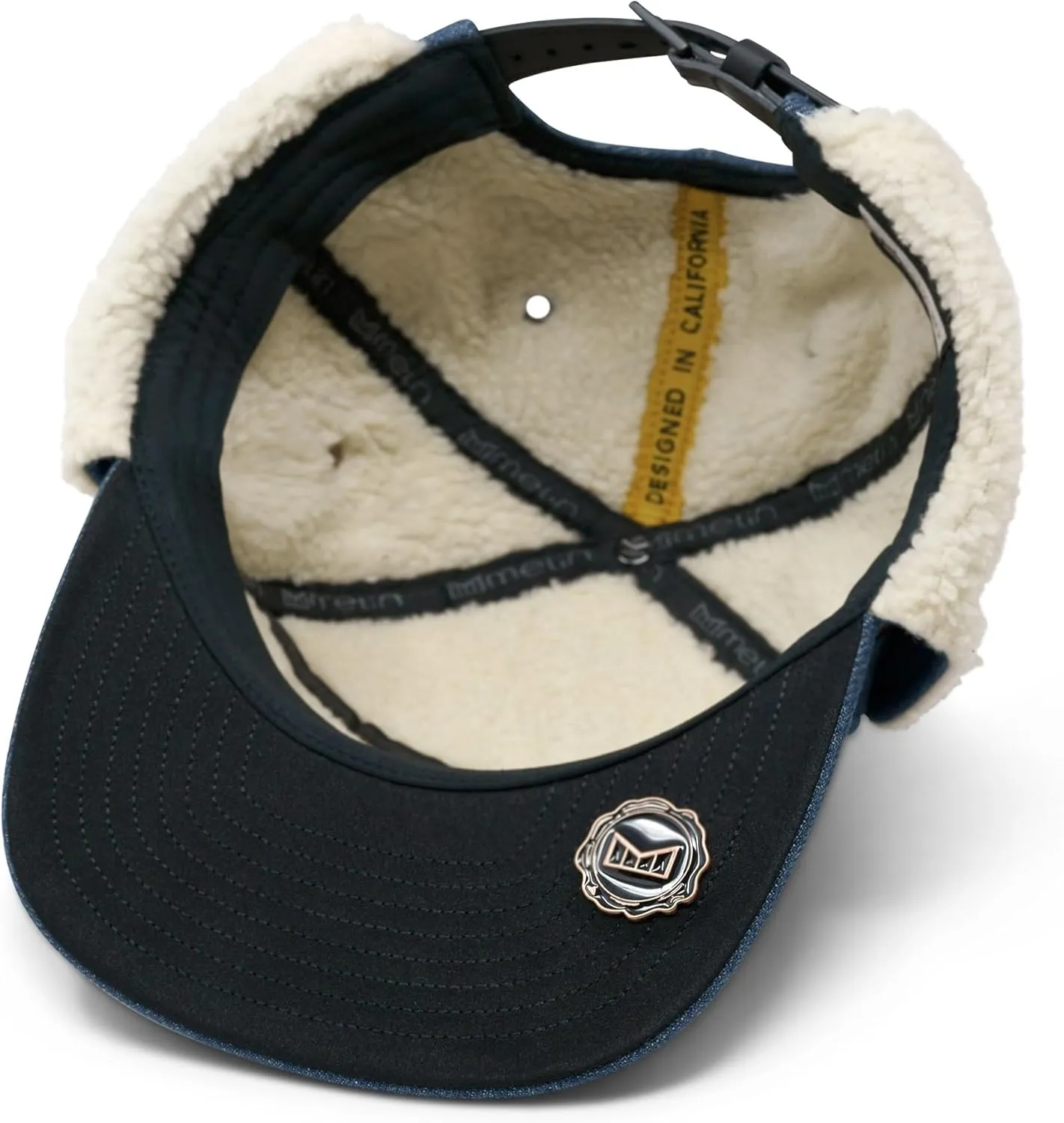 melin Trenches Icon Lumberjack Thermal, Winter Strapback Hat with Adjustable Ear Flaps, Cold-Weather Caps for Men & Women
