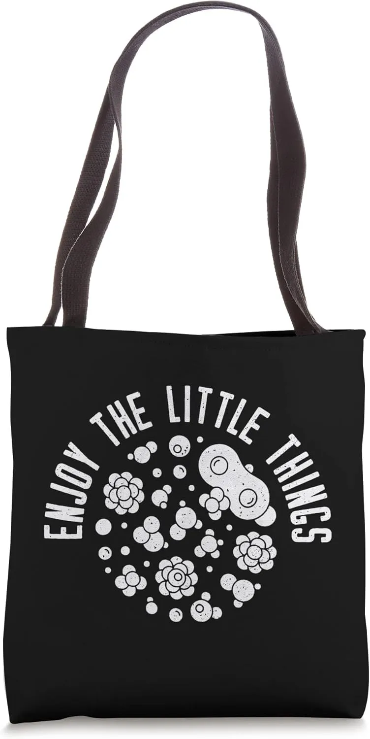 Microbes and Bacteria - Enjoy The Little Things Microbiology Tote Bag