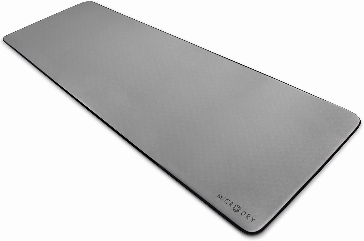 MICRODRY Deluxe Fitness Exercise Yoga Mat for Home & Gym, Extra Thick for High Impact Training, Multi Layered Skid Resistant Surface, Odor Neutralizing with Carrying Strap