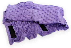 Microwavable Heating Pad, Natural Aromatherapy Wrap for Menstrual Cramps, Abdominal Discomfort, Back Neck and Shoulder Pain (Large/Extra Large, Lavender)