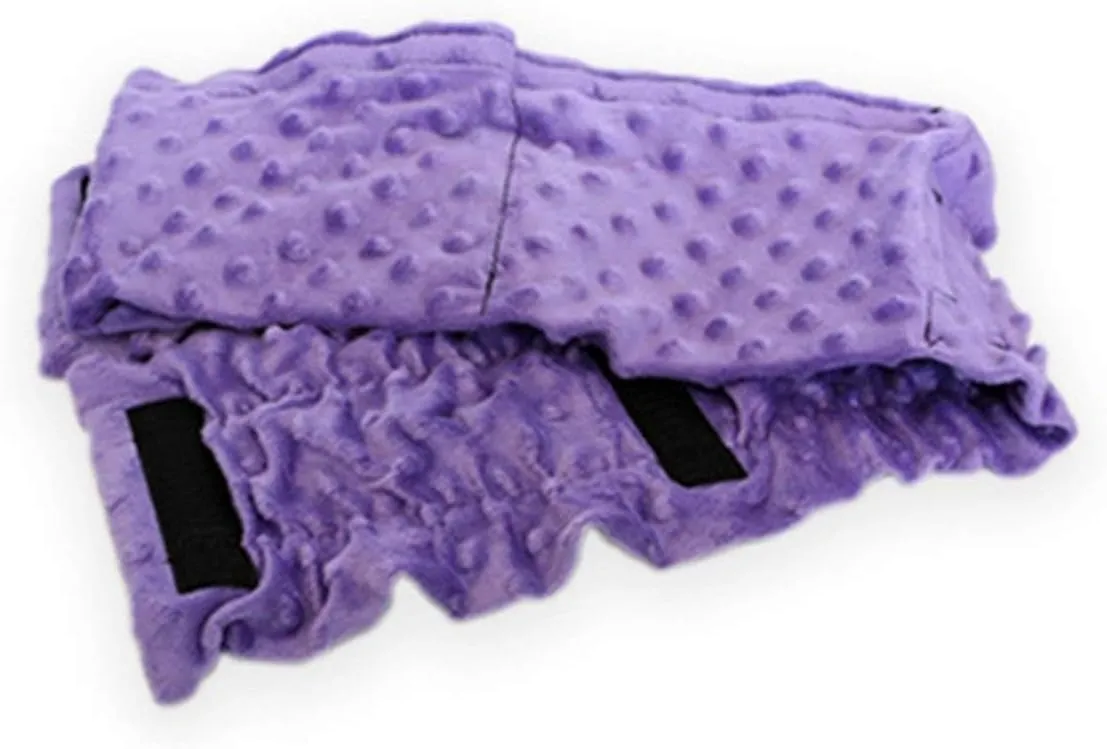Microwavable Heating Pad, Natural Aromatherapy Wrap for Menstrual Cramps, Abdominal Discomfort, Back Neck and Shoulder Pain (Large/Extra Large, Lavender)