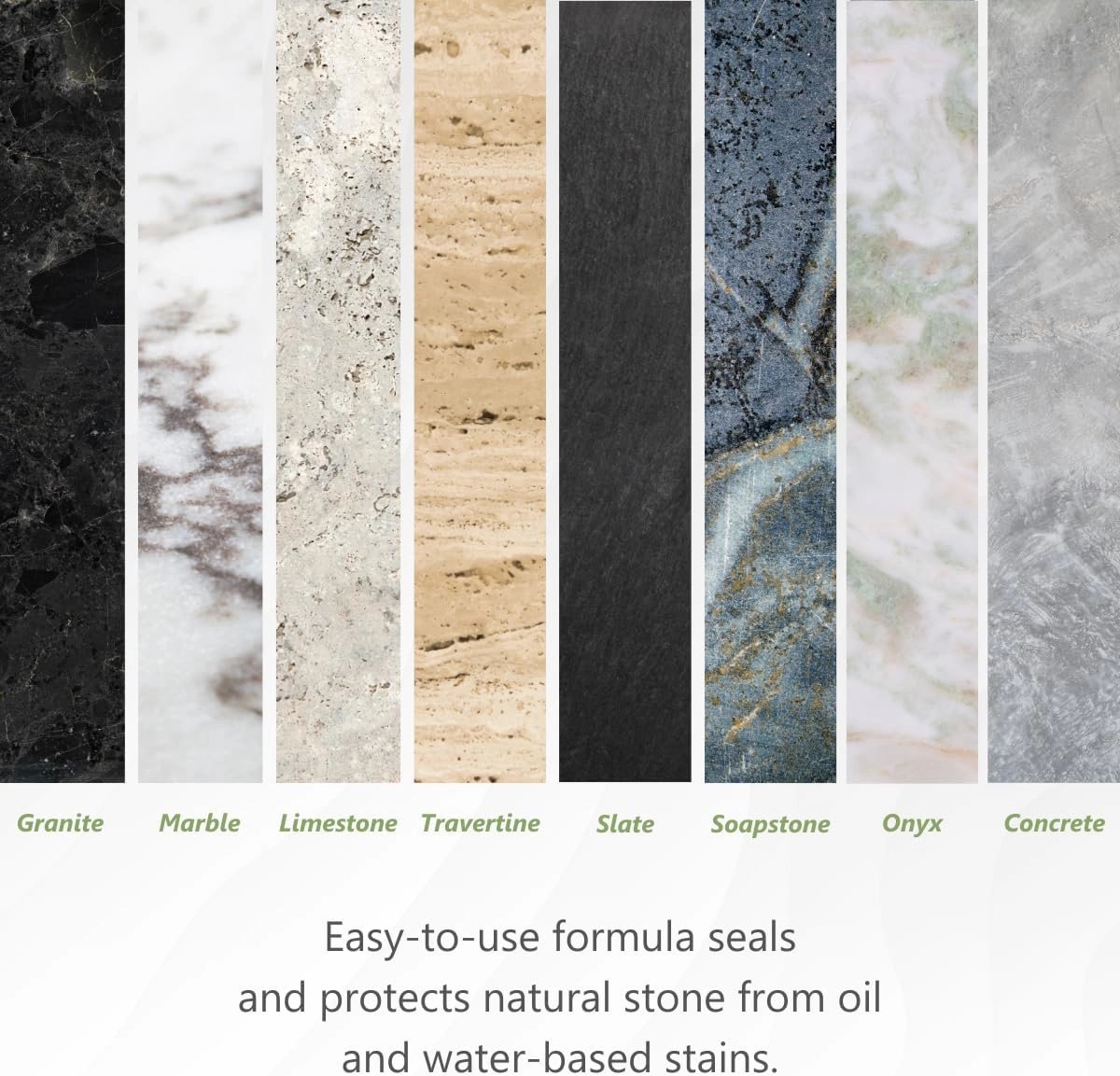 More Premium Stone Sealer - Water-Based Protectant - Granite, Marble, Concrete & Grout Sealer - for Indoor & Outdoor Use - Protects Against Oil, Water-Based Stains - Unscented - (16oz)
