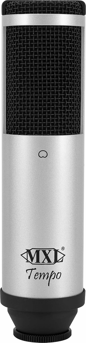 MXL TEMPO-SK Mac and PC Compatible USB 2.0 Powered Condenser Microphone - Silver/Black