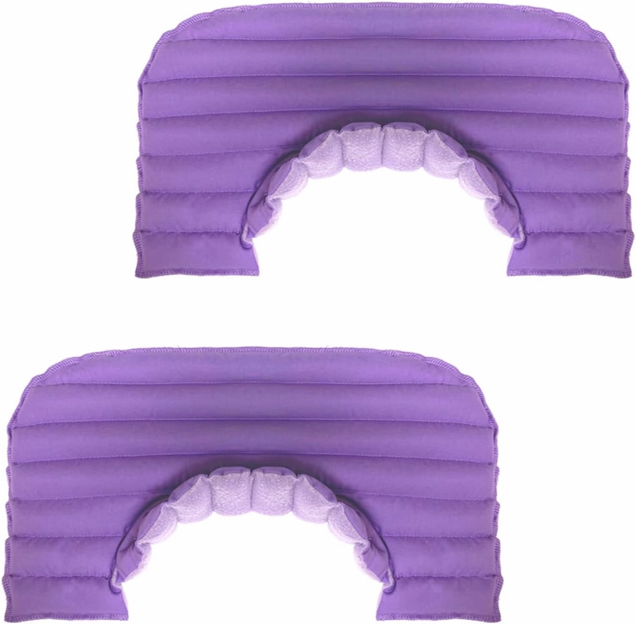 My Heating Pad Microwavable Neck and Shoulder Wrap Plus - Neck Wrap, Shoulder Relaxer, Portable, Large - 2 Pack Purple