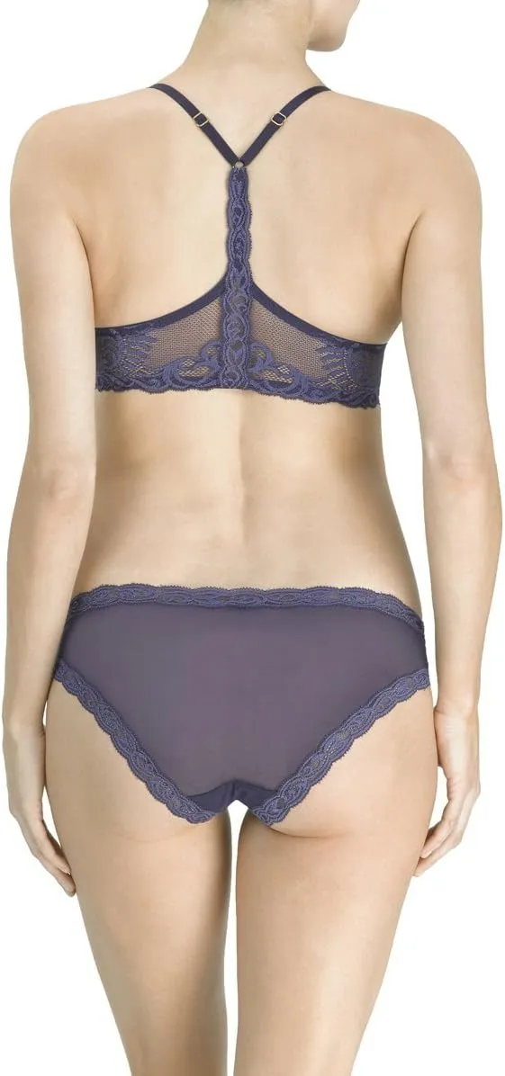 Natori Women's Feathers Front Close T-Back Bra