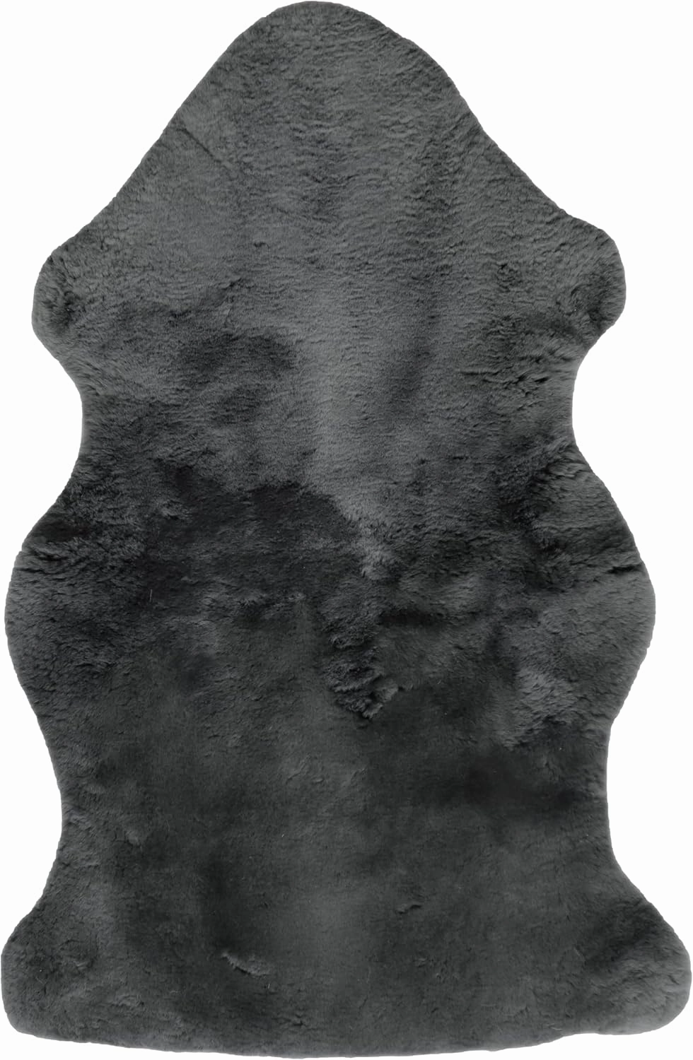 Natural Sheepskin for Bed Sores and Skin Irritation | Hastings 100% Real Medical Sheepskins with Non-Slip Back for Pain Relief and Discomfort, Wool Seat Pad, Charcoal Grey, 2 ft x 3 ft