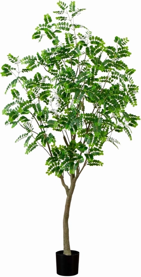 Nearly Natural 7ft. Artificial Greco Citrus Tree with Real Touch Leaves