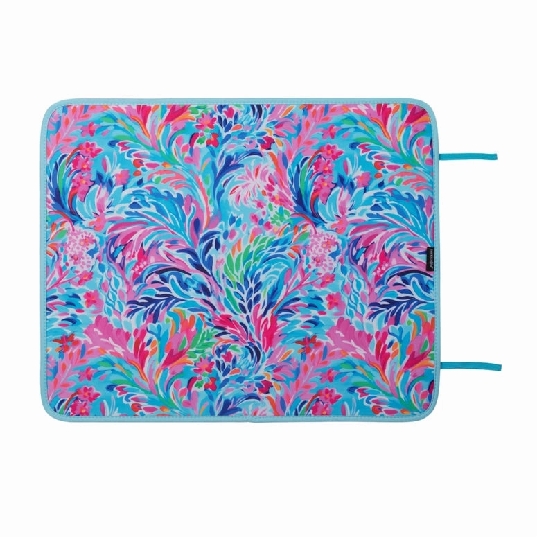 Neoprene Poolside Seating Mats-Tropical Blooms