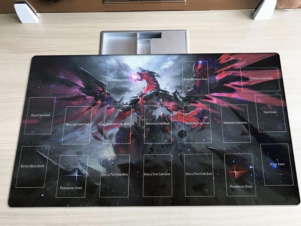 New Playmat Neo Galaxy-Eyes Photon Dragon CCG TCG Trading Card Game Mat   Free Bag (ZD039-889-A)