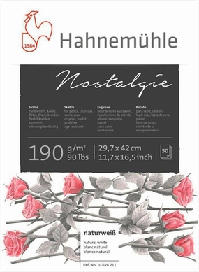 Nostalgie Sketch Pad 190g/m², 50 fls, A3 Size