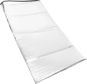 Outdoor Aluminum Camping Mat Lightweight Picnic Pad for Beach Park and Tent Use with Carry Bag for Family Activities and Boys and Girls Playtime