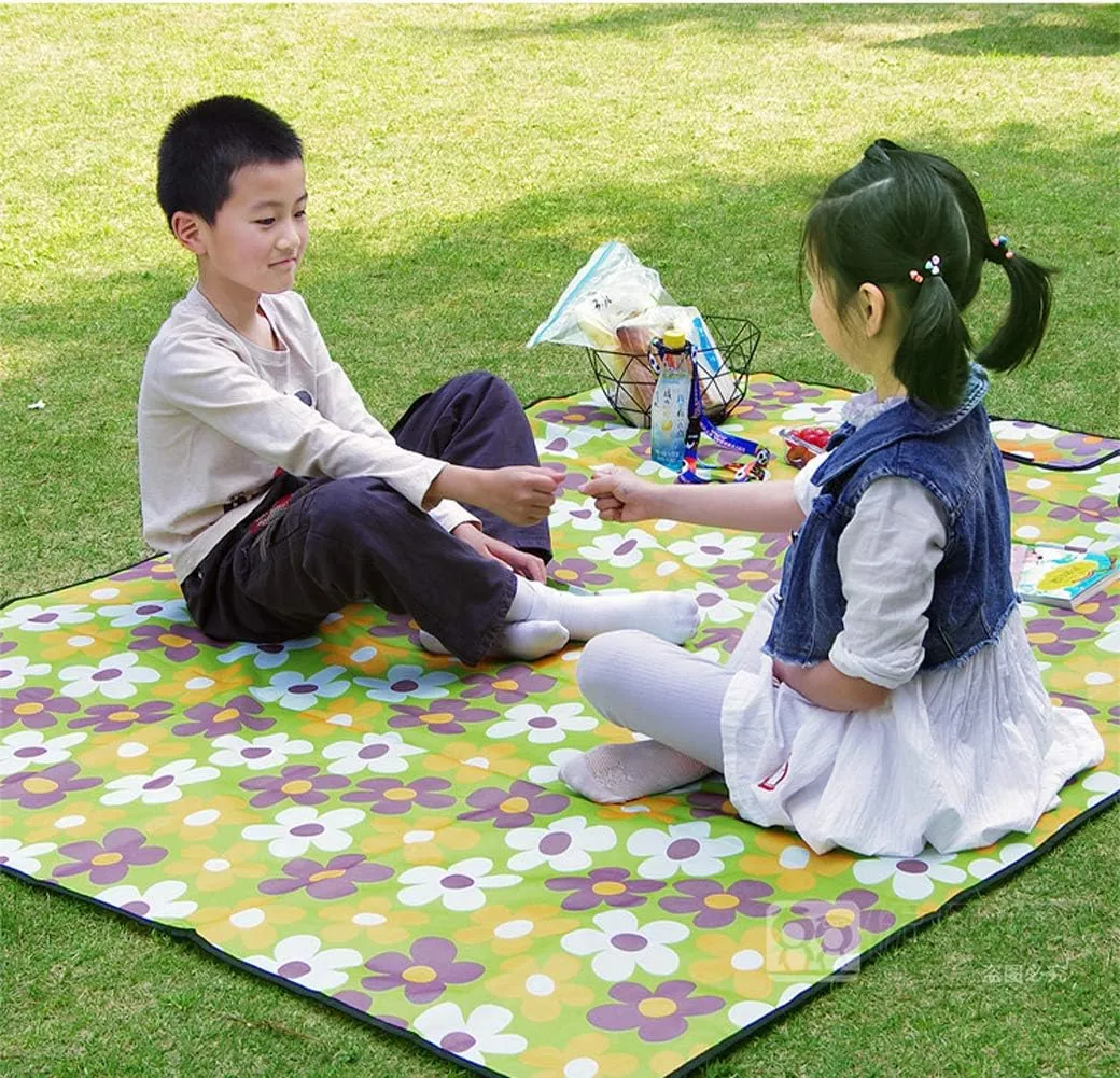 Outdoor Portable Folding Picnic Mat Oxford Cloth Waterproof Mat
