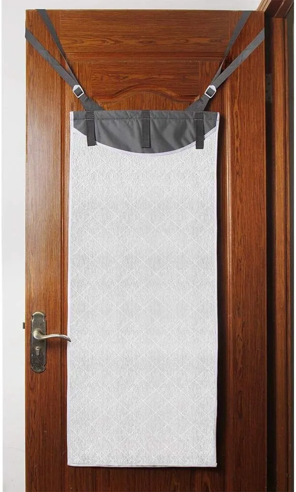 Over The Door Vertical Steamboard Press Pad, for Hand Held Steamer, portable ironing mat for traveling